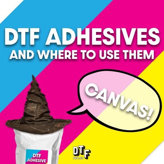 DTF adhesives and where to use them