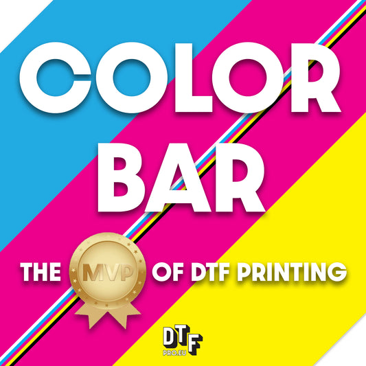 Color bar - the MVP of DTF printing