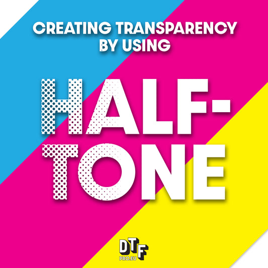 Creating transparency by using halftone!