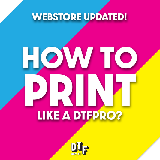 How to print like a DTFPRO?