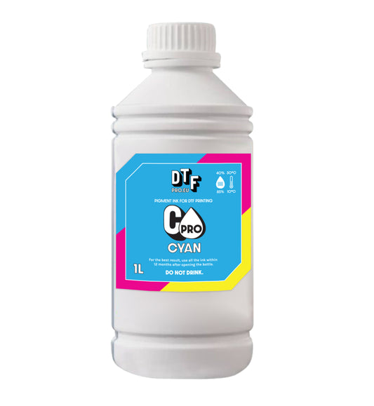 PRO DTF TINTE - CYAN 1L